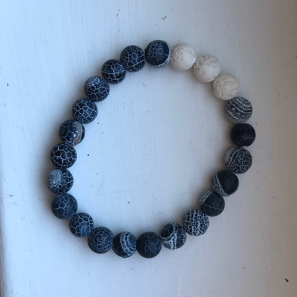 Natural store and Lawa Beads Bracelet